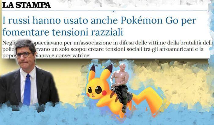 L'ultima da la Stampa: il Cremlino ha usato i Pokemon Go contro gli Stati Uniti