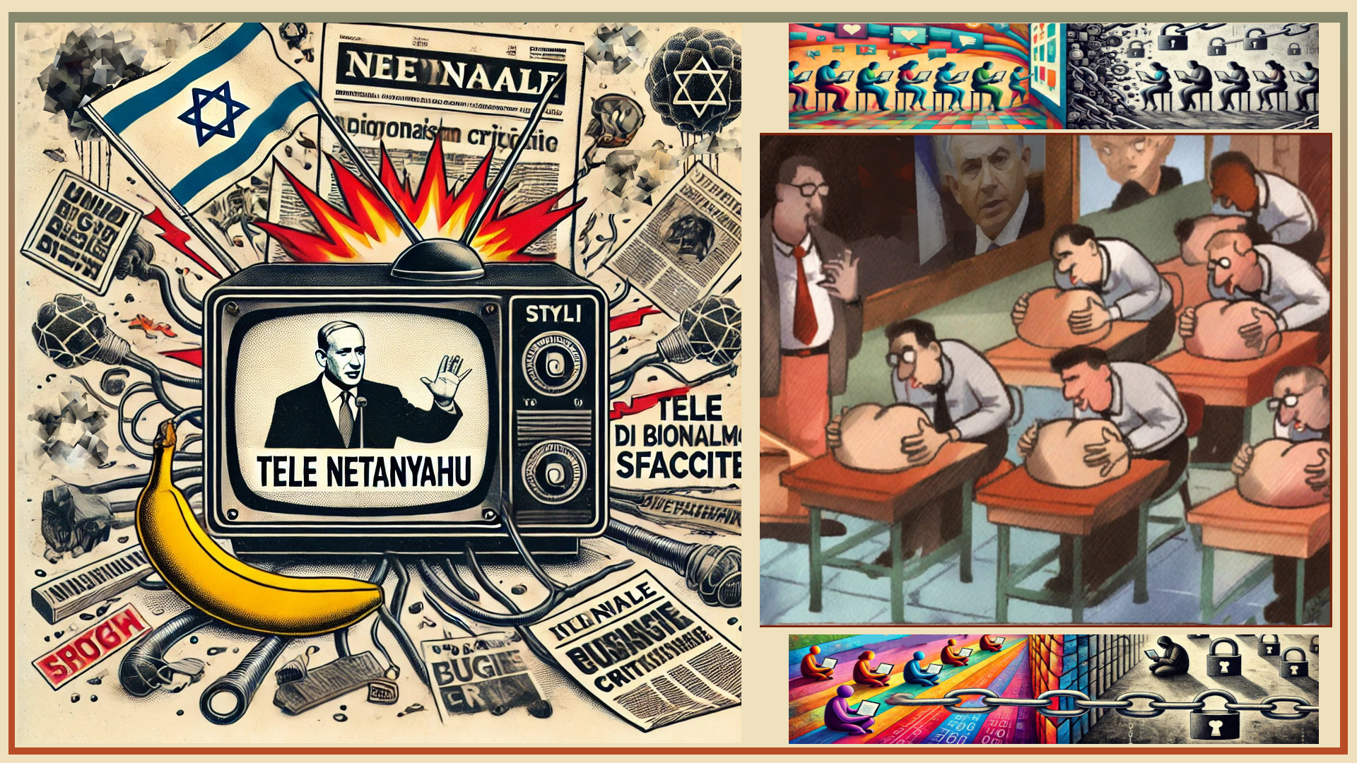 Tra Tele Netanyahu e censura a Visione TV