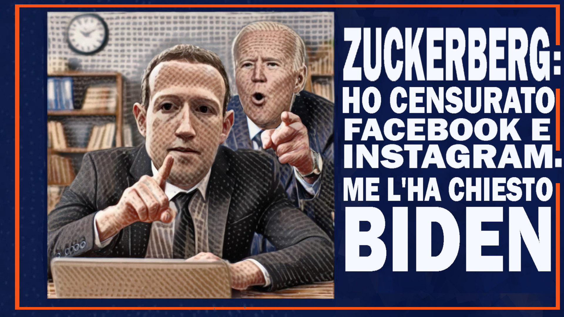 Zuckerberg: ho censurato Facebook e Instagram, me l’ha chiesto Biden