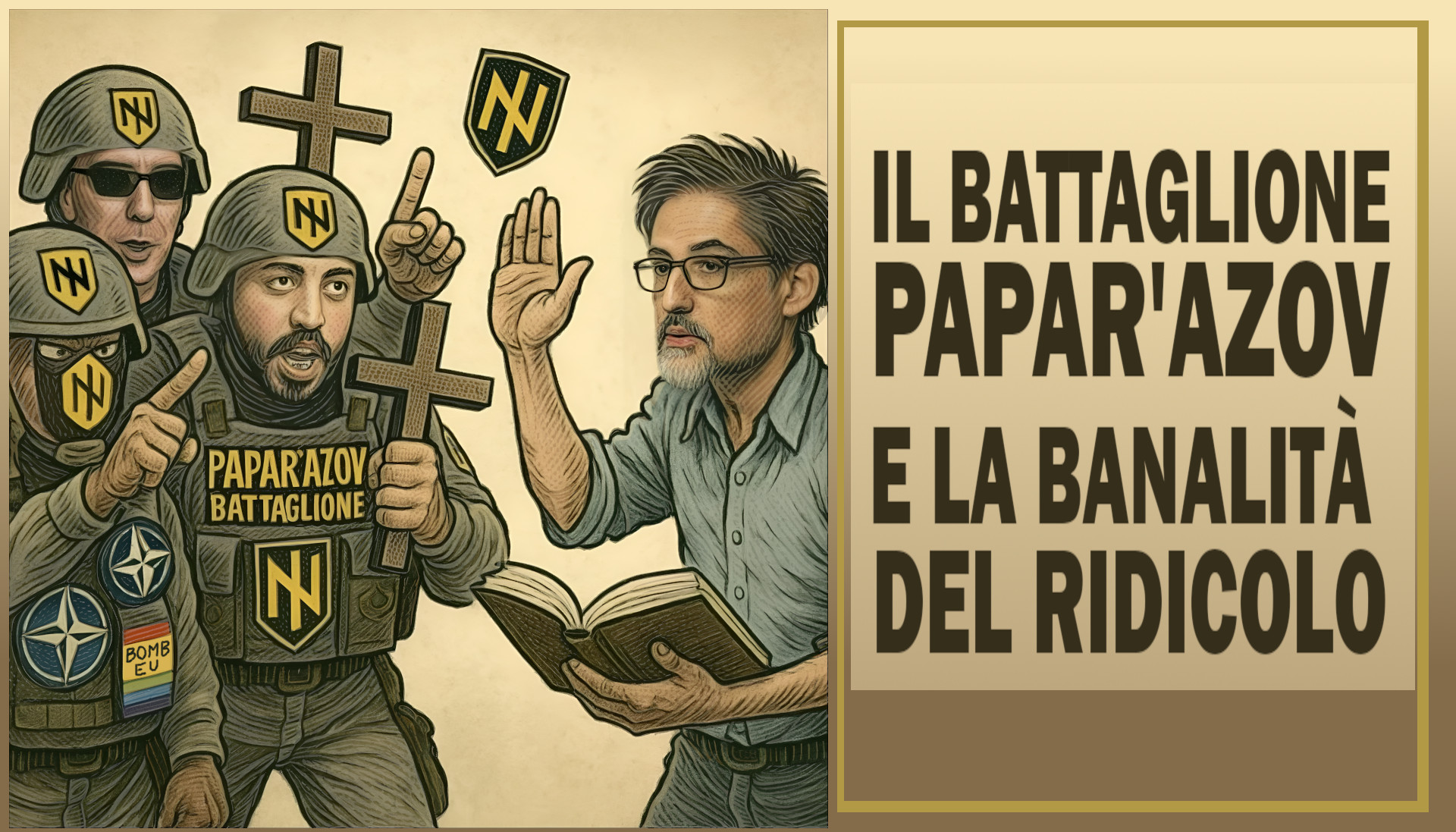 Il battaglione Papar’Azov e la banalità del ridicolo