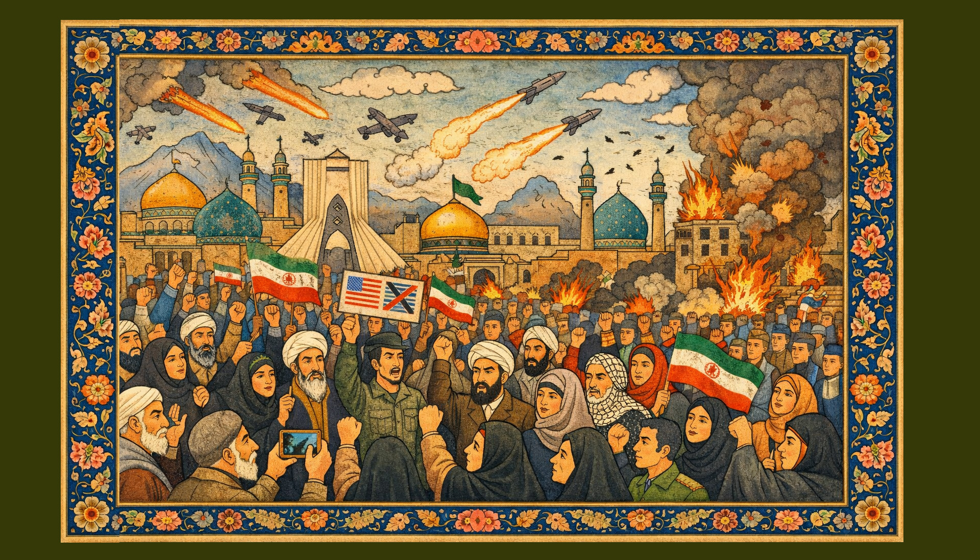 Le piazze iraniane nella guerra: ciò che l’Occidente non vuole vedere